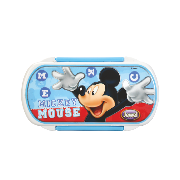 Jewel Crispy Lunch Box for Kids - Disney Mickey Mouse