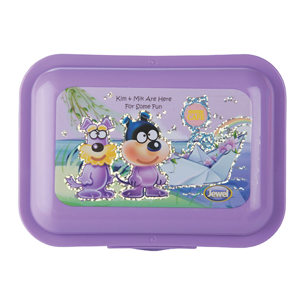 Jewel Candy Purple Lunch Box