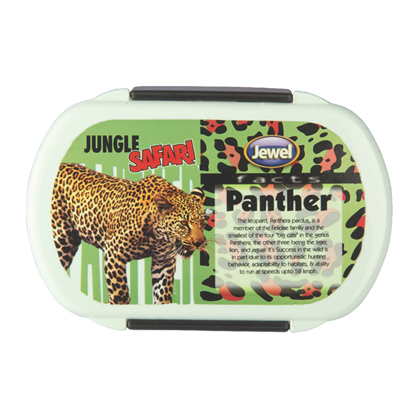 Jewel Crispy Jungle Safari Green Lunch Box