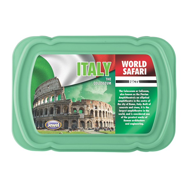 Jewel Fun to Eat World Safari Green Lunch Box