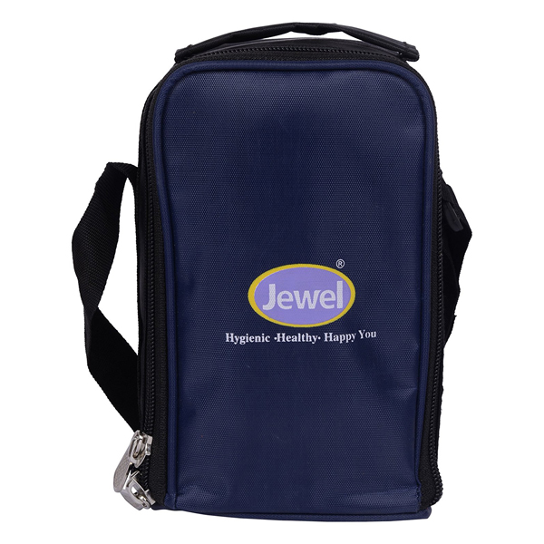  Jewel four container with lunch bag set Blue