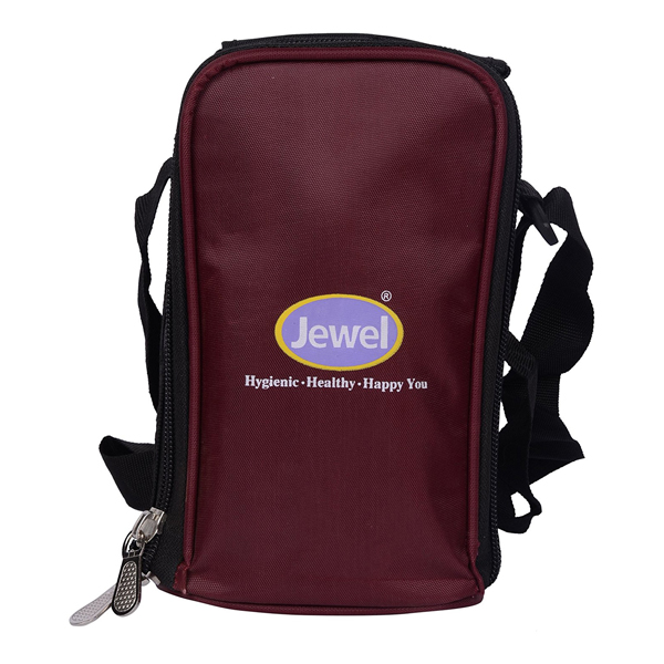  Jewel four container with lunch bag set Red